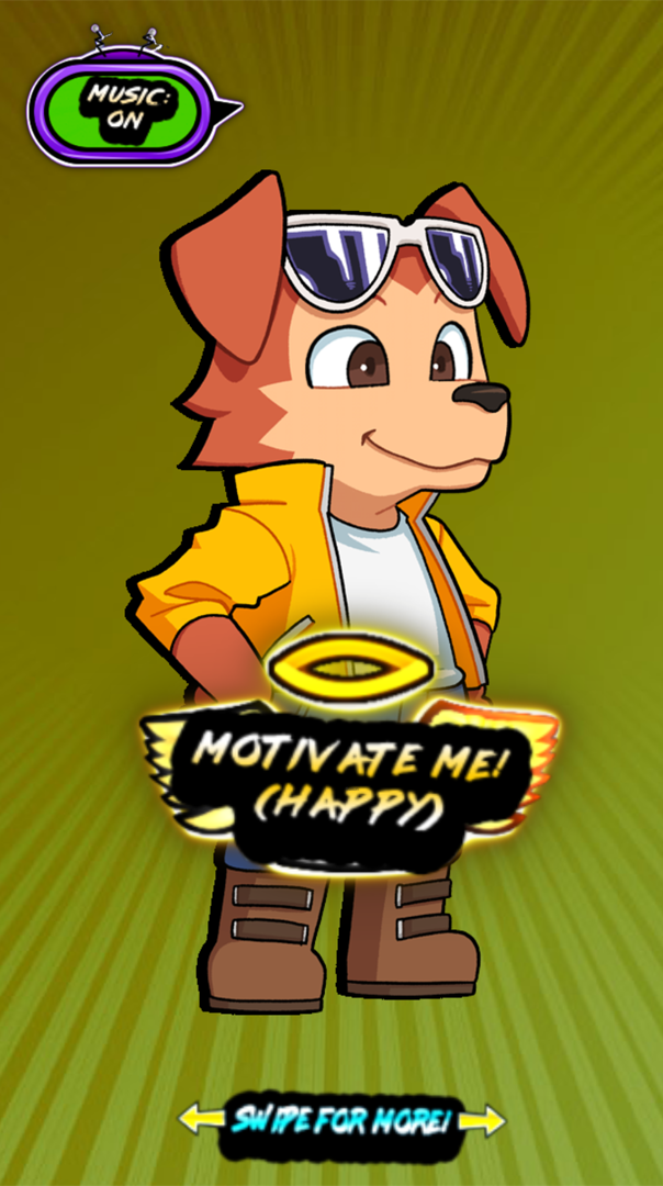 Motivate me - Mobile Video Game - 3